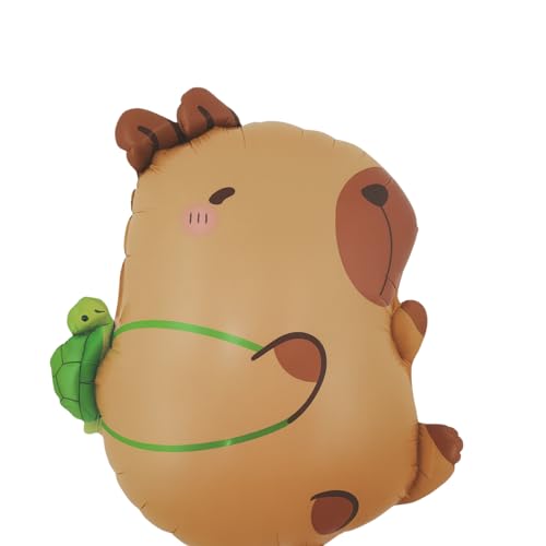 Balão Metalizado Capivara Cartelado – Foil Decorativo 1 Unidade por Cartela – Diversos Modelos (CAPIVARA COM MOCHILA)