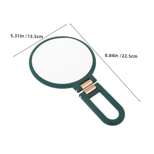 Miroir compact double face pliable et miroir maquillage portable - 3