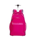 Mochila Carrinho Grande Paul Frank T03 - Dark Pink