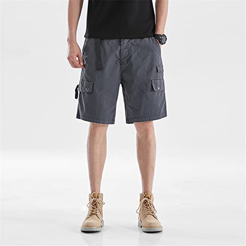 Shorts de travail pour hommes YXWYXWA décontracté polyvalent pour l'été