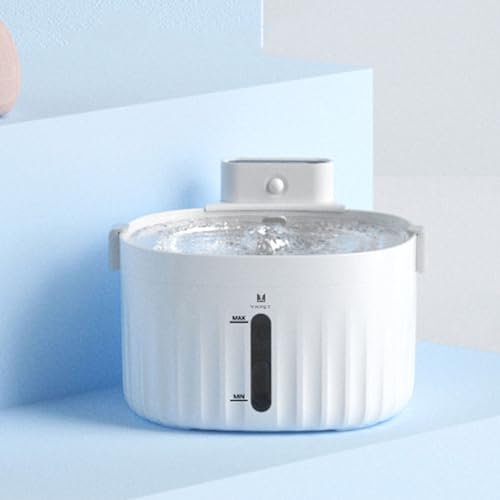 Fuente automática de agua para perros y gatos acero inoxidable miniatura 2