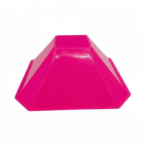 ZYIHNIRB Cono de Entrenamiento Deportivo Señalizador Marcador Delimitador Apilable Material LDPE Adecuado para Entrenadores Prácticas Deportivas Fútbol y Ejercicios de Velocidad, Rosa Fucsia