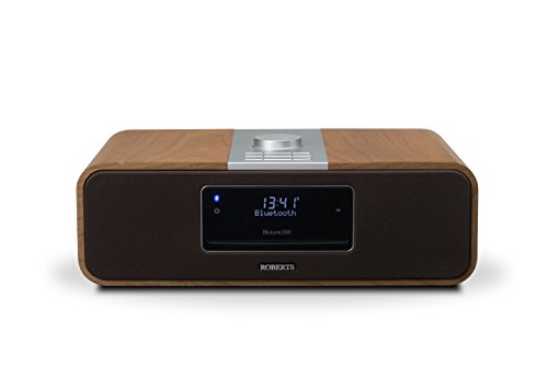 BluTune 200 DAB+ Soundsystem (Bluetooth, CD-Player, Aufnahmefunktion, SD, USB) cherry