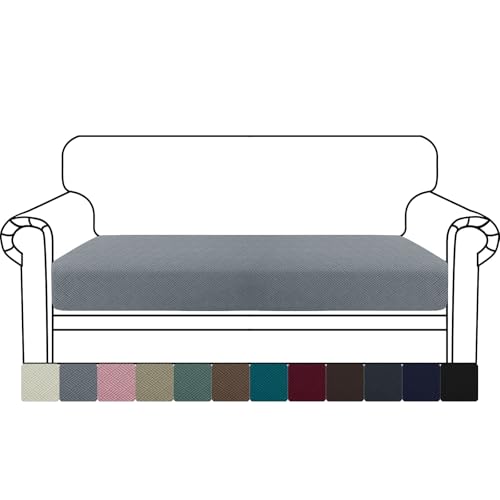 YSTELLAA Housse Coussin Canapé Extensible, Housse De Coussin Canapé Antidérapant Universelle, Protection Meubles Couvre, Siège Élastique, Doux, pour Le...