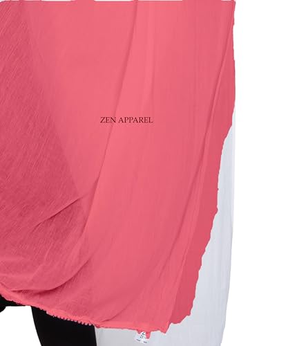 Image of Zen Women's Solid Premium Cotton Dupatta 2.25 Meters 100% Pure Cotton
