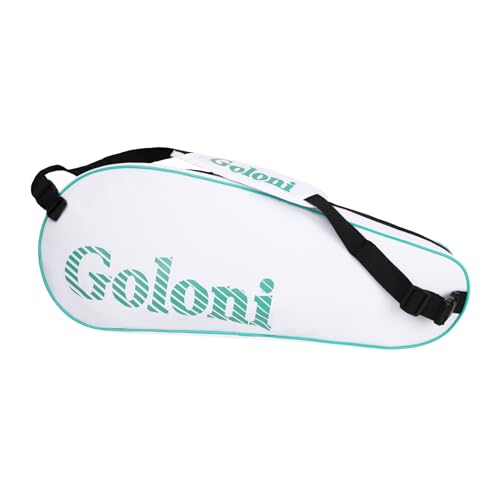 Goloni Tennis Bag 3-4 Racquets with Front Extral Pocket for Other Essentials,Tennis Rackets Bag with Removable Shoulder Strap,Green by Goloni - Used condition - Image 3