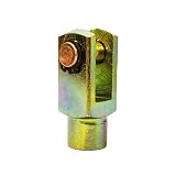 M4 M5 M6 M8 M10 M12 M15 M20 M27 M36 M42 Y Pneumatikzylinder-Befestigungsgelenk Kolbenstange Gabelkopf(F-M12x125Y)
