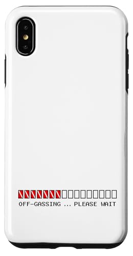 Funny Off-Gassing Please Wait Scuba Diver Between Dives Case