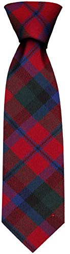 Cravate MacNaughton Modern en tartan écossais léger pour homme chic