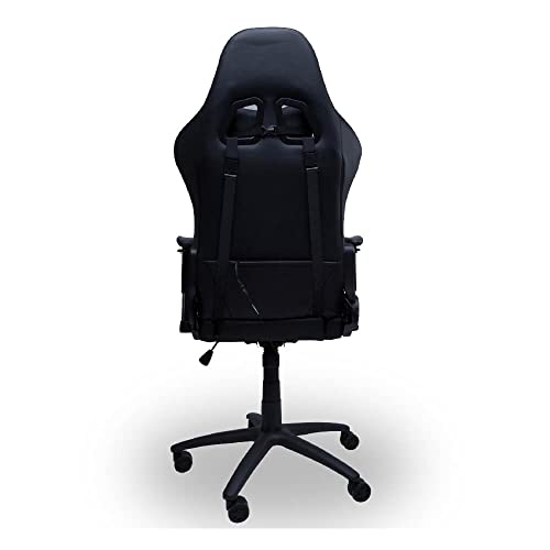 Cadeira Gamer Dazz Galaxy Thunder RGB Com Apoio de Braço - Preto glide