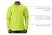 Jerzees Men's Dri-Power Cotton Blend Long Sleeve Tees, Moisture Wicking, Odor Protection, UPF 30+, Sizes S-3X, Safety Green, 3X-Large