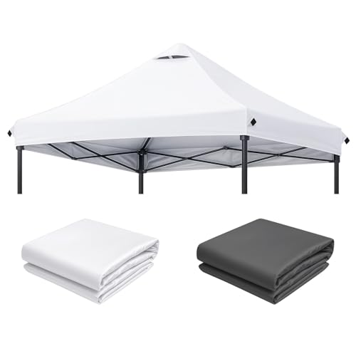 8X8 Canopy Replacement Top Only, Waterproof Pop Up Canopy Tent