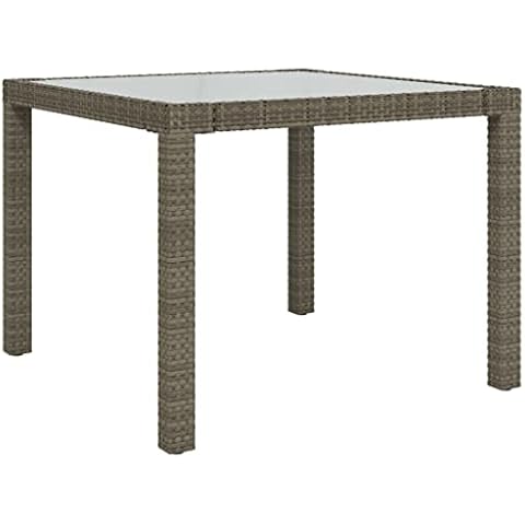 vidaXL Table de Jardin 90x90 cm Cover