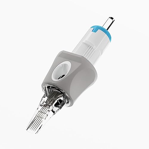 Image of Dragonhawk Glide Extra Smooth Tattoo Needles Cartridges, 50 Count, Designed for a Close, Smooth Hit Bugpin Curved Magnum 1007RM