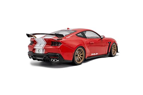 Solido Shelby Mustang Super Snake 1:18 Rojo miniatura 3