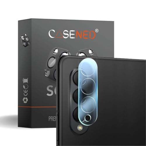 Image of Clear Camera Lens Protector for Samsung Galaxy Fold 6-9H Tempered Glass, Scratch-Resistant Camera Glass Protector