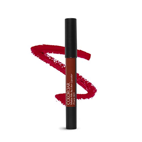 Image of Colorbar Matte me as I am Lipcolor-Prank, Red, 2.8 g | Moisturize and condition lips| Long Lasting| Waterproof and Smudge-proof