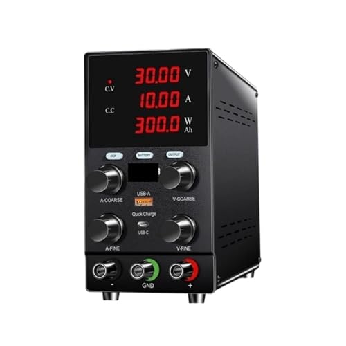 Alimentation de paillasse réglable 10A CC avec radiateur et sécurité OCP laboratoire
