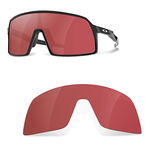 Lentes de Recambio Compatibles para Oakley Sutro, Rosa Especial Ciclismo