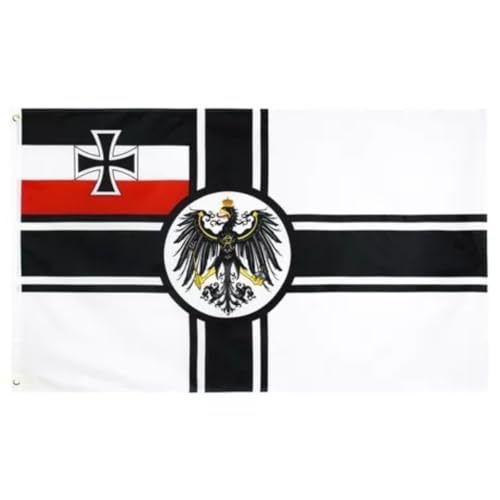 Bandeira Império Alemão 2 90 X 150cm para Quartos e Espaços Exteriores