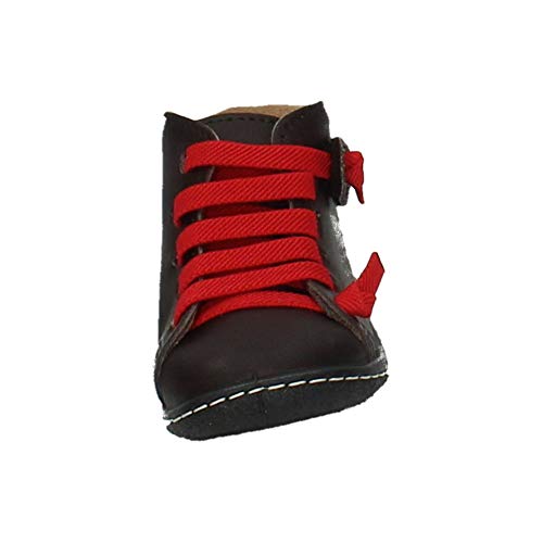 Bottes garçon marron café protégeant les petits pieds froids en taille 19 - 3