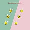 Pcmursal 30 Pcs Wool Felt Bees Mini Bees for Crafts Bumble Bees Supplies for Clothing Hats Bags Gift #5