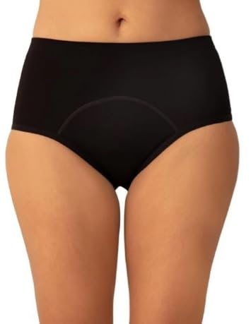 l fashion jeans Period Panty Hipster, Leak Proof Underwear for Medium to Heavy Flow, Reusable, Pack of 1-picture-51