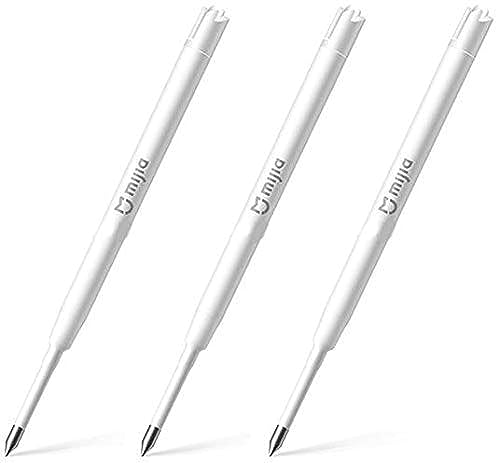 Xiaomi Mi Aluminum Rollerball Pen - Refill (3pcs) Black EU BZL4014TY