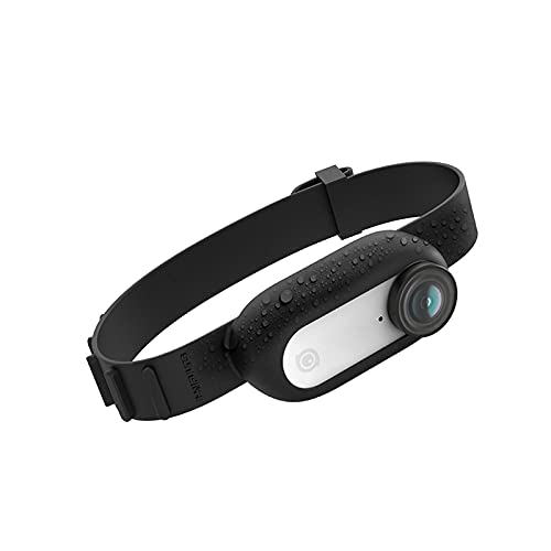Hooshion Backpack Shoulder Strap Mount, Camera Silicone Case with Wrist Strap, Selfie Camera Accessories for Insta360 GO 2 Stabilized Sports Action Camera, Silicone Wristband for Insta360 GO 2
