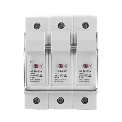 RT28-63X 3P corps de fusible RO15 et base RT28 pour protection électrique triphasée