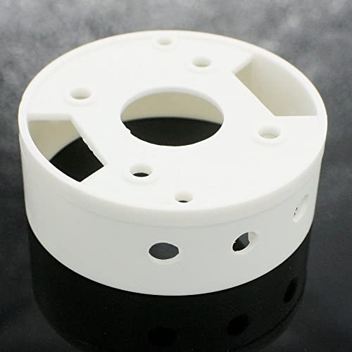 Profi-Set Verteilerdose Weiß inkl. 3x Durchgangsklemme 221-2411 u. Befestigungszubehör ø 70x32mm Aufputzdose Anschlussdose Baldachin Deckendose