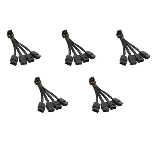Bunggou 5X GPU 4090 4080p 4X8 s PCIE - 16 s OtBbNX J[hdP[u 12VHPWR RlN^ 90 xG{[P[u