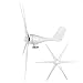 Produktbild Kleine 6 Blatt Wind Wind AC Generator Windmühle Turbinen Generator Industriemaschinen Ausrüstung für(blue, 48V)