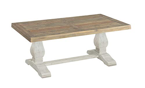 Martin Svensson Home 860126 Napa, Coffee Table, White Stain And Reclaimed Natural cover