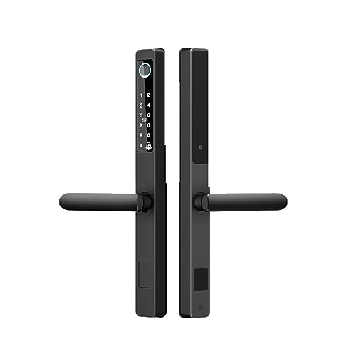 Serrure code RFID TUYA et empreinte digitale extérieure étanche alu
