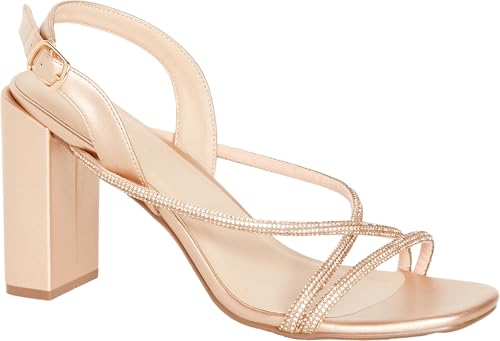 City Chic Women's Sparkle Glitz Heel Ankle Boot