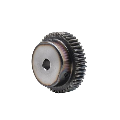 Bevel Gear Pinion Hardware Mechanical 1pc 1M 60T Spur Gear with Step Bore 6/8/10/12/14/15/16/17/19/20mm Module 1 60 Teeth Motor Gear 45# Steel(19 mm)