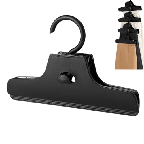 Nubamzy Grucce per gonne con clip, strato in silicone, antiscivolo, senza tracce, per gonne, resistenti, salvaspazio, multifunzionali, per pantaloni, vestiti, gonne