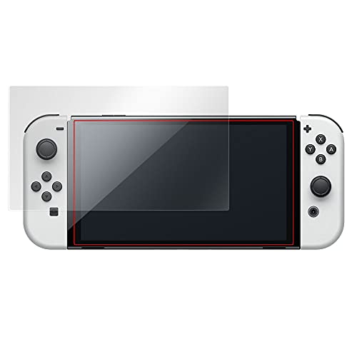ミヤビックス 光沢 液晶保護フィルム 防指紋 防気泡 Nintendo Switch (有機ELモデル) 用 日本製 OverLay Brilliant OBSWITCHOLED/12