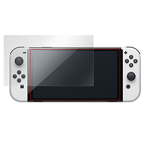 ミヤビックス 抗菌・抗ウィルス機能付き 液晶保護フィルム Nintendo Switch (有機ELモデル) 用 日本製 OverLay 抗菌 Brilliant OVCBSWITCHOLED 12