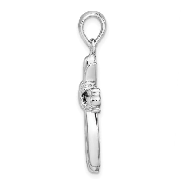 IceCarats 925 Sterling Silver x Budded Holy Cross Necklace Religious Chain Pendant Jesus Christ Christian Charm4