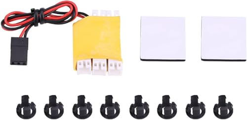 8PCS RC LED Light Kit for Aircraft