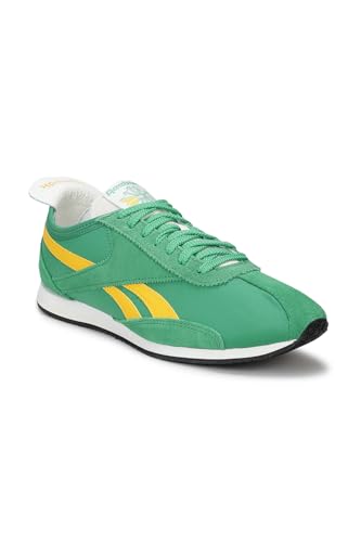 Reebok R400, Zapatillas Unisex Adulto, Upgrade Green/Golden Haze/Chalk, 42 EU