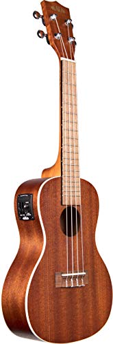 Kala KA-CE Ukulélé acoustique et électrique en acajou avec housse de transport, accordeur à clipser, DVD d’instructions… - Les Beatles, Paul McCartney, John Lennon, RIngo Starr, George Harrison Kala KA-CE Ukulélé acoustique et électrique en acajou avec housse de transport, accordeur à clipser, DVD d'instructions… – Image 3
