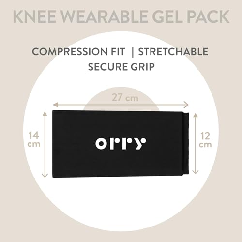 Image of ORRY Knee Wearable Gel pack - Heat & Cold Therapy