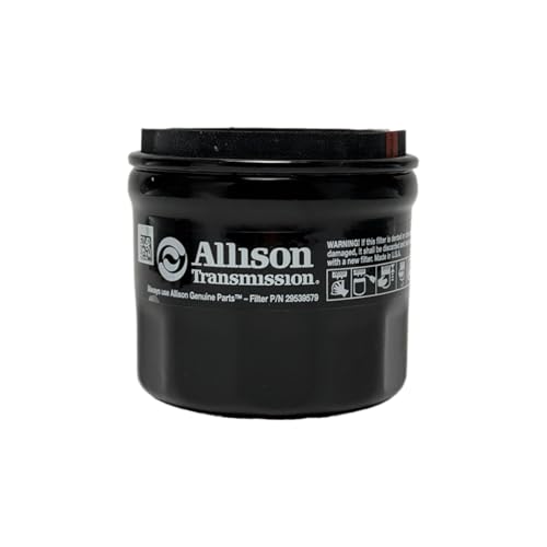 Allison External Spin On Filter 29539579 with Allison Transmission Filter Magnet 29535617