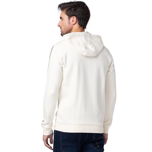 Image of Being Human Men's Solid Cotton Blend Soft Comfortable Long Sleeve Hoody