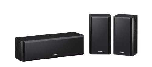 Yamaha NS-P160 Speaker Package (1 NS-C160 Centre Speaker & 2 NS-B160 Surround Speakers), Black