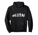 Lustiger Programmierer Coder App Webentwickler Evolution Pullover Hoodie, Unisex für Erwachsene, Schwarz, L