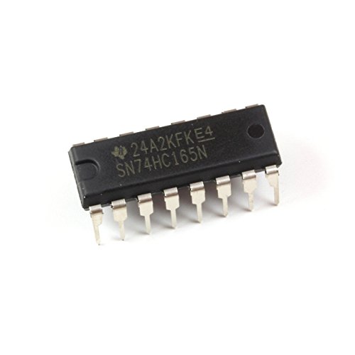 Major Brands 74HC165 ICS and Semiconductors, 8 Bit Parallel Load Shift Register, DIP 16 (Pack of 15)